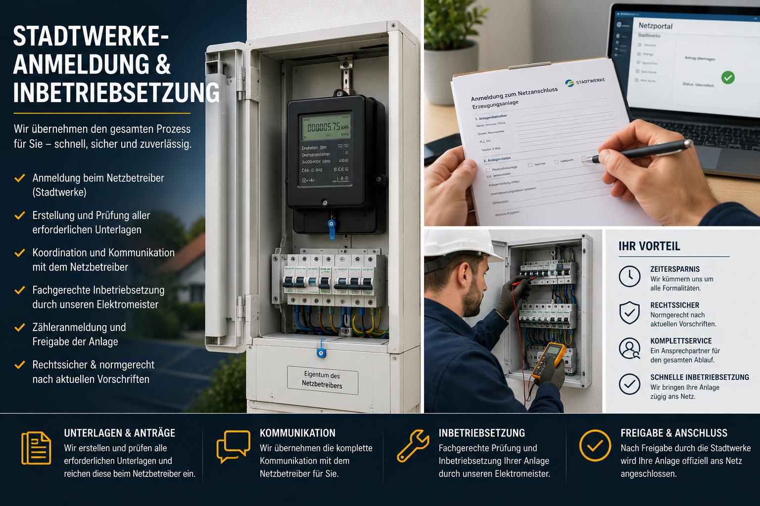 Effizienter Service für Ihre Anlageneinrichtung