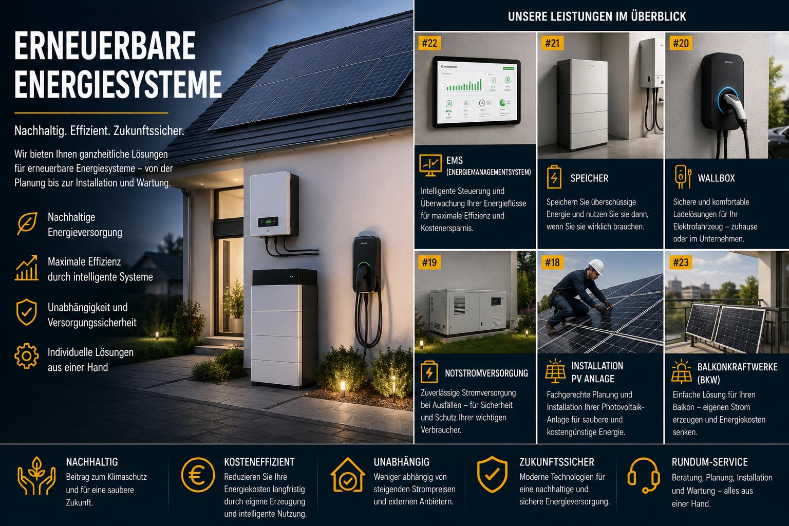 Erneuerbare Energiesysteme